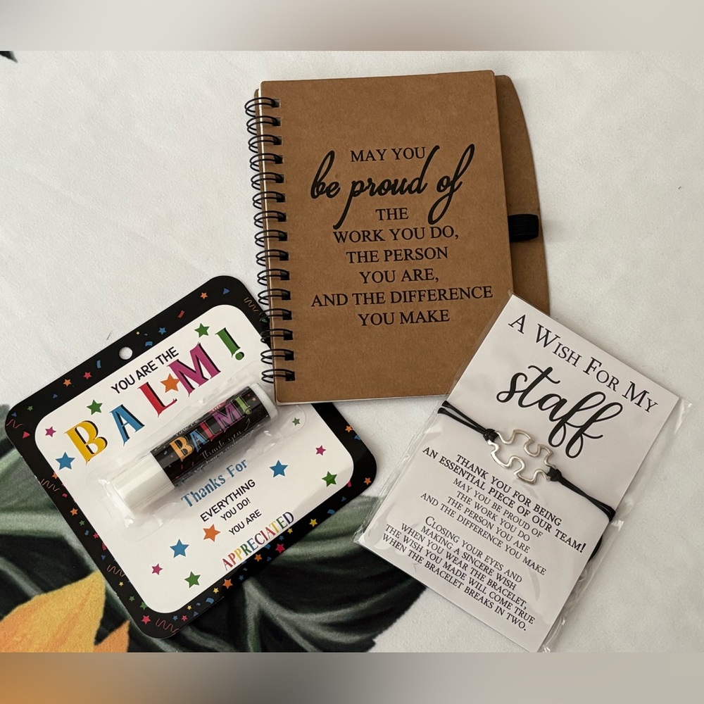 Brown Spiral Notebook with Inspirational Quote